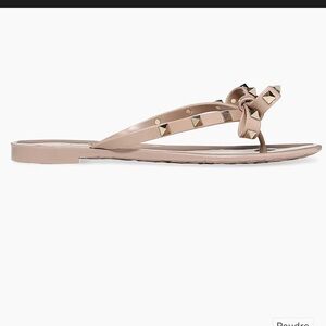 Valentino Garavani Nude Studded Sandals